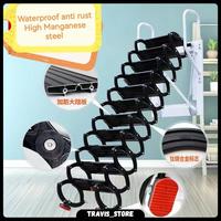 Gambar NEW!! Tangga loteng - Tangga dinding - Tangga lipat teleskopik - wall mounted telescopic stairs dari Travis-onlineshop undefined 1 Tokopedia