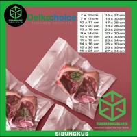 Gambar PLASTIK VAKUM EMBOSSED VACUUM BAG VAKUM SEALER BAG VACUM EMBOS 20X25 - 11CM X 16CM dari SIBUNGKUS undefined 1 Tokopedia