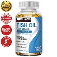 Gambar Kirkland Fish Oil 120 Kapsul Asli Produk dari Supplementusa undefined 1 Tokopedia
