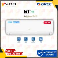Gambar GREE AC DELUXE 1,5 PK GWC 12N1A STANDARD N1A SERIES KOMPRESSOR BLACK DIAMOND FIN PUTIH (INDOOR + OUTDOOR) dari YAKIN BERKAH ABADI ELEKTRONIK undefined 1 Tokopedia
