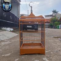Gambar Sangkar burung kenari,kacer,cucokijo no 2 KAYU JATI jeruji fiber dari Evanosangkar undefined 2 Tokopedia