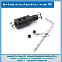 Gambar Part Adaptor Ke Gerinda Sambungan As Dinamo M10 Konektor Buat Mesin Pompa Air Adaptor Bor Multifungsi Komplit Original - 6mm dari TiansPedia undefined 5 Tokopedia