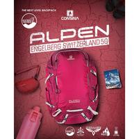 Gambar BEST SELLER CONSINA ALPEN RANSEL GUNUNG | HIKING OUTDOOR TRAVEL 50L - Hitam dari KERABAT ALAM undefined 5 Tokopedia