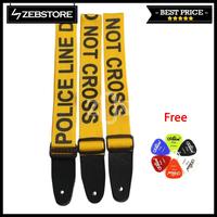 Gambar Strap Sabuk Tali Gitar Police Line Yellow dari Zeb Store undefined 1 Tokopedia