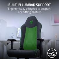Gambar Razer Iskur V2 X - Black Fabric - Core Ergonomic Wide Seat Dual Density Molded Form Gaming Chair dari TECHAVEN undefined 2 Tokopedia