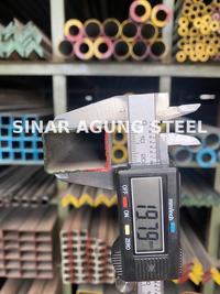 Gambar Holo Galvanis 20x30 x 1,1 mm / Besi Hollow Galvanis 2x3 tebal 1,1 mm x 6m dari Sinar Agung Steel undefined 2 Tokopedia