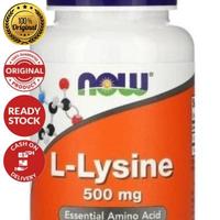 Gambar Now Foods L Lysine 500 Mg Tablet Asli Produk dari Supplementusa undefined 1 Tokopedia