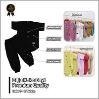 Gambar Jumpsuit Koko Bayi Premium / Setelan Bayi Koko Azam / Baju Bayi - Pink, 0-6 Bulan dari amiraoutfit undefined 4 Tokopedia