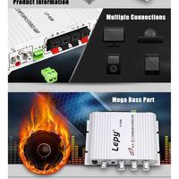 Gambar Hifi Stereo Amplifier Mini Treble Bass Booster Speaker Hi-Fi Audio Power Amp Ampli Super Full Bass Bas Subwoofer Murah Alat Penguat Suara Speker Spiker Aktif Mobil Amplipier Kecil Salon Alat Elektronik Pengatur Tinggi Rendah Suara - Black dari Bhavesh Tronik undefined 2 Tokopedia