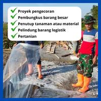 Gambar Plastik Cor Bening A+ 1 Roll Lebar 1 Meter / 100 cm Tebal 30 dan 50 micron Berat 5 dan 10 Kg Model Sarung | Plastik Konstruksi Bangunan - Penutup Jalan - Penutup Tanaman - Penutup Atap - Pembungkus Kasur dan Furniture - 30 Mic, 5 Kg dari GAC GROUP TANGERANG undefined 5 Tokopedia