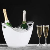 Gambar Wadah Wine Beer Ice Bucket 2,5L 4L 5L 8L Premium Tempat Es Botol Bar Kualitas Premium Es Bucket Premium - 4L Cacat/Retak dari JSHOPPE KIDS STORE undefined 4 Tokopedia