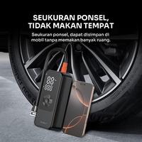 Gambar ROBOT Inflator Pompa Ban Mobil/Truk/Motor/Bola Nirkabel Mini 4000mAh LED Display dengan Tekanan 150 PSI Pompa Ban Portabel Otomatis Deteksi Akurat RIP01 Original - Bergaransi Resmi 1 Tahun - Bisa COD dari Robot Official Surabaya undefined 3 Tokopedia