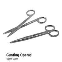 Gambar Gunting Operasi Tajam-Tajam lurus 14 Cm dari Sumber jaya medical undefined 2 Tokopedia