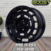 Gambar Velg mobil ring 15 Hsr mentawai R15 untuk baleno , soluna , city , brio dari Hsr Lampung Boost Autowork undefined 2 Tokopedia