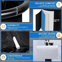 Gambar Murah Ice Bath Tub Athletes Cold Plunge Tub With Cover Portable Collapsible TearResistant And MultiLayered Design Ice Col dari Rotate March undefined 3 Tokopedia