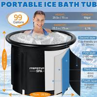 Gambar Murah Ice Bath Tub Athletes Cold Plunge Tub With Cover Portable Collapsible TearResistant And MultiLayered Design Ice Col dari Rotate March undefined 2 Tokopedia