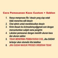 Gambar KAOS SABLON SATUAN DTF LENGAN PANJANG PLUS RIB / KARET TANGAN DESAIN BEBAS BISA FOTO PROSES CEPAT MINIMAL 4 pcs - MODEL 1, S dari STRAYS STORE undefined 3 Tokopedia