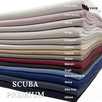 Gambar Bahan Kain Scuba Premium per 0,5 meter - Hitam dari Kain Textileku undefined 1 Tokopedia