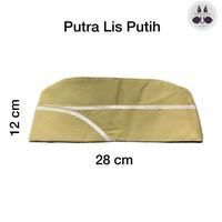 Gambar TOPI MUT PNS PUTRA DAN PUTRI | PECI MUTS | KEKI LIS KUNING DAN PUTIH dari Youkey2 undefined 3 Tokopedia