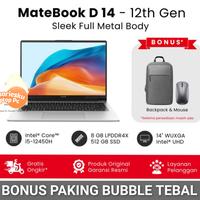 Gambar Huawei Matebook D14 2024 Core i5-12450H 8Gb 512Gb Windows dari accesoriesku IT Surabaya undefined 1 Tokopedia