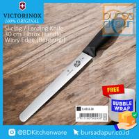 Gambar Victorinox Larding Knife 30 cm (Bergerigi) Round Blade Black Fibrox Handle (5.4233.30) dari Bursa Dapur Mall undefined 4 Tokopedia