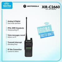 Gambar HT MOTOROLA XIR-C2660 / MOTOROLA XIR C2660 UHF 403-480Mhz GARANSI BARU ORIGINAL TERMURAH dari Genta Communication undefined 1 Tokopedia