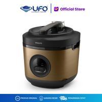 Gambar PHILIPS Rice Cooker HD3211 /31/32 HD 3211 Penanak Nasi - gold dari UFO ELEKTRONIKA JABODETABEK undefined 4 Tokopedia