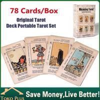 Gambar Ramalan Kartu Tarot Set Kartu Tarot Portabel Panduan Bahasa Inggris Sabuk Tarot Asli - SB115 dari tokojaya id undefined 4 Tokopedia