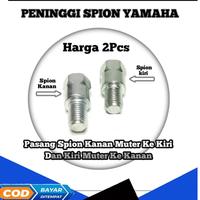 Gambar Adaptor spion peninggi spion universal motor honda dan yamaha kawasaki honda ke yamaha, yamaha ke honda , honda ke honda - YY dari Asa Motor Variasi undefined 2 Tokopedia