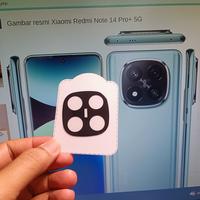 Gambar Tempered Glass Camera Xiaomi Redmi Note 14 4G/5G / Redmi Note 14 Pro 5G / Redmi Note 14 Pro Plus Anti Gores Camera Belakang pelindung lensa camera - Fids Store - Note 14 4G dari HOHA CASE undefined 5 Tokopedia