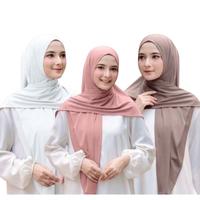 Gambar reva Hijab segitiga instant jersey oval super - Hitam dari revashopbali undefined 1 Tokopedia