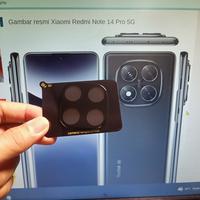 Gambar Tempered Glass Camera Xiaomi Redmi Note 14 4G/5G / Redmi Note 14 Pro 5G / Redmi Note 14 Pro Plus Anti Gores Camera Belakang pelindung lensa camera - Fids Store - Note 14 4G dari HOHA CASE undefined 4 Tokopedia