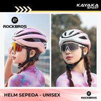 Gambar ROCKBROS LK-12 Road Bike Cycling Inline Skate Ultralight Helmet Helm Sepeda Sepatu Roda - Green, M dari KAYAKA SPORT undefined 3 Tokopedia