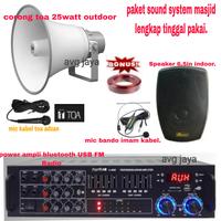 Gambar Sound system masjid paket lengkap Speaker corong toa outdoor, indoor dari Online shop Elektronic undefined 1 Tokopedia