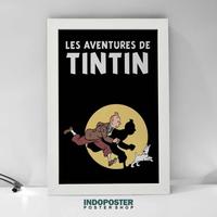 Gambar Poster Hiasan Dinding Les Adventures De Tintin Indoposter A2 60X40Cm dari CV Sumber Mulya undefined 1 Tokopedia