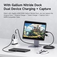 Gambar Hagibis UHC10 USB 3.0 Video Capture Card HDMI To USB A USB C Capture Cable PD 100 W For Nintendo Swich Gaming Live Streaming Recorder dari Hagibis Indonesia undefined 4 Tokopedia