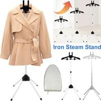 Gambar Steamer Stand With Hand-Held Ironing Board Telescopic Garment Steamer Rack Foldable Standing Garment Hanger For Steaming Clothes - Gray Set dari DikaAmbon undefined 1 Tokopedia