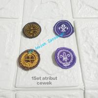 Gambar 1set bed Bordir atribut Pramuka cowok dan Pramuka cewek - Bordir, Tunas hijau dari JasHujanSuroboyo undefined 5 Tokopedia