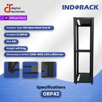 Gambar ORP42 Open Rack Post 42U INDORACK Depth Adjust 600 - 900mm Rak Server dari Digital Techindo undefined 4 Tokopedia