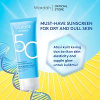 Gambar Wardah sunscreen Wajah SPF 50 PA+++ UV Shield 30ml aqua essence Tabir dari yaYes Collection undefined 1 Tokopedia