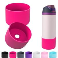 Gambar Pelindung Botol Minum Tumbler Owala Bottle Boot Stanley Hydro Flask Bahan Silikon Diameter 7-7.5cm - Dusty Purple, 8.5cm dari OasisDwell undefined 3 Tokopedia