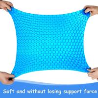 Gambar IMPORT GEL SEAT CUSHION SUMMER BREATHABLE HONEYCOMB DESIGN FOR PRESSURE RELIEF BACK TAILBONE PAIN - HOME OFFICE WHEELCHAIR CHAIR CARS dari Herda store undefined 2 Tokopedia