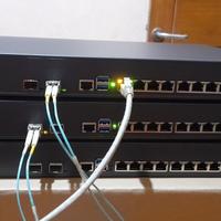 Gambar Mikrotik Server Ros 7 Lv. 6, X86 2S 10Gb Sfp+, 2S 1G Sfp, 8 Gigaethernet Termurah Ready Terbaik - no modul, Double PSU dari FaceStore48 undefined 1 Tokopedia