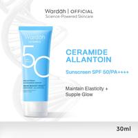 Gambar Wardah sunscreen Wajah SPF 50 PA+++ UV Shield 30ml aqua essence Tabir dari yaYes Collection undefined 4 Tokopedia