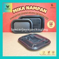 Gambar Wurl_ [10 Pcs] Nampan Mika Baki Hantaran Plastik Tempat Jajan Snack Kue Basah Roti Tray Tatakan Coklat _ dari Wuralam Sululu undefined 5 Tokopedia