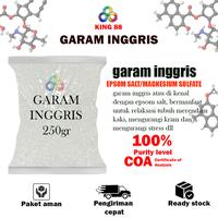 Gambar Garam Inggris 250gram / Magnesium Sulphate / Magnesium Sulfat / MgS041 / Garam  Inggris Murah - Pack plastik  dari king88. undefined 1 Tokopedia