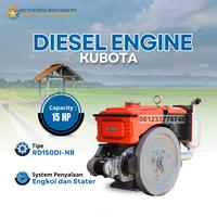 Gambar Diesel Mesin Penggerak 15 PK Stater Electrik Merk Kubota 15 PK RD110DI-NB dari Suplier Mesin Industri undefined 1 Tokopedia