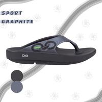 Gambar Terbaru OOFOS Men Sandal O Sport Black Graphite - Graphite, 36 dari tokosuppermurahh undefined 2 Tokopedia