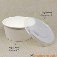 Gambar Paper Bowl/Mangkok Kertas 720 Ml Spe + Tutup Murah dari Warung Bundaa undefined 1 Tokopedia