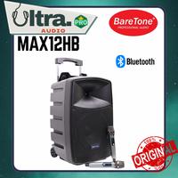 Gambar BARETONE MAX12HB / MAX 12 HB / MAX12 HB SPEAKER PORTABLE BLUETOOTH 12 INCHI ORIGINAL dari Ultra Audio undefined 1 Tokopedia